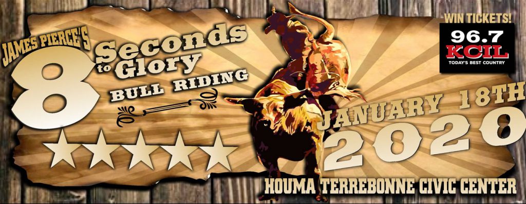 Bull Riding Houma Civic Center January 18