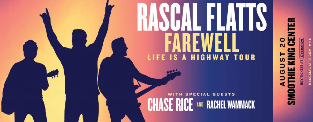 Rascal Flatts Farewell Tour, New Orleans, Aug 20